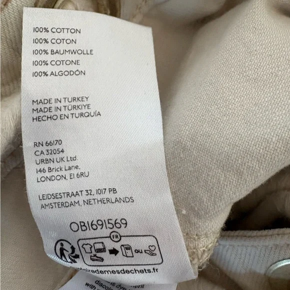 We The Free Cream Cargo Pants - Picture 7 of 7